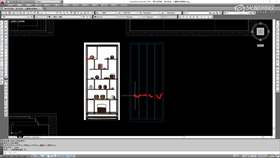 实战04--立面07---书房书柜C