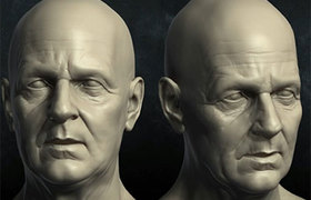 Zbrush 4头像雕刻必修课