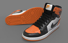 ZBrush4 R7写实耐克鞋雕刻