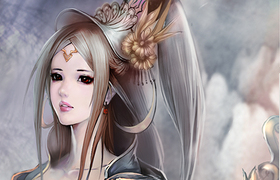 《温婉》插画教程
