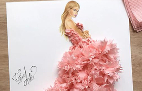 创意时尚美女--制作方法