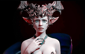 Zbrush--ELF girl