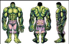 绿巨人—C4D建模