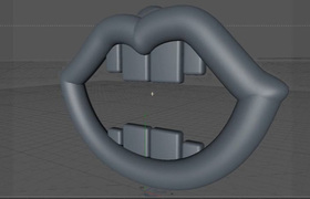 嘴唇——C4D