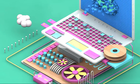Cinema 4D--笔记本电脑