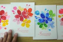 水彩--卡片制作