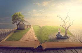 PS--photoshop如何创造书中世界