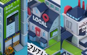 C4D--城市