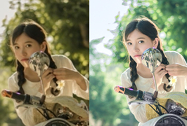 Ps夏日小清新调色案例