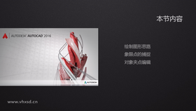 绘制图形思路
象限点的捕捉
对象夹点编辑