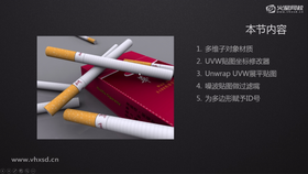 多维子对象材质
UVW贴图坐标修改器
Unwrap UVW展平贴图
噪波贴图做过滤嘴
为多边形赋予ID号