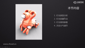 灯光类型
灯光创建方法
灯光常用参数
天空大气调节