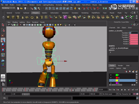 完成躯干部分的最终调节