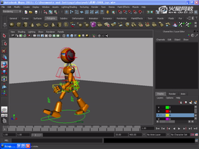 调整手臂动画曲线  I
