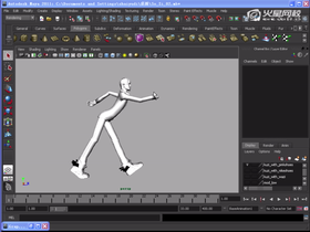 完结篇-滑稽的走步循环效果