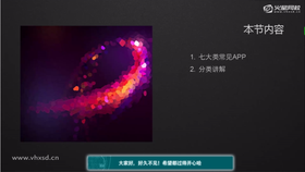 七大类常见APP,分类讲解。