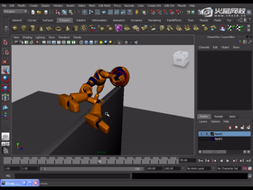 制作人物极限动作及注意事项