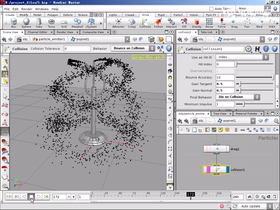 是粒子碰撞变色