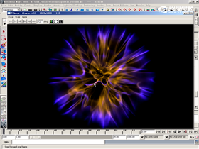 流体花的制作方法 建立3D的容器不要带发射器