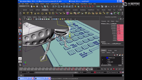 黄蜂转弯动作的关键帧设置
