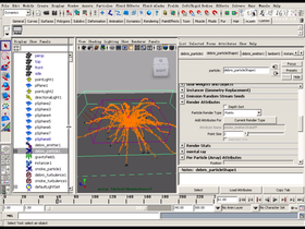 使用光纤追踪阴影并调节不透明度