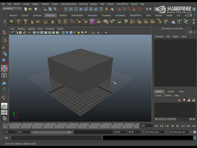 这节课程中我们主要了解Maya中怎样设置出一个真实的焦距。