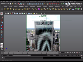 利用透视图和摄影机结合调节其它部分的位置