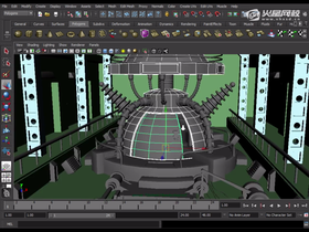 如何分部分的对主结构UV制作