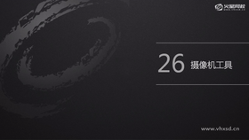 1、摄像机工具简介
2、自动缩放摄像机
3、多机位摄像机
4、肩扛摄像机