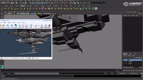 模型疏密划分方法,管状形体分布讲解。