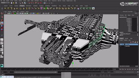 局部uv制作完成,UV整合
