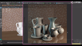 学会使用基本材质与sampler info节点实现菲涅尔反射,来模拟现实中最常见的反射现象