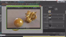 将mia材质的参数与之前学习的blinn材质参数进行对应,快速掌握mia材质