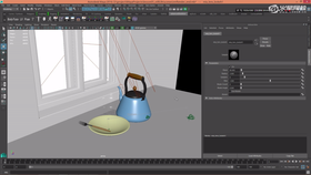 通过案例掌握mia材质的基本使用,让材质效果更上一层楼