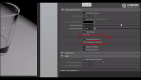 了解advanced refraction以及制作有色玻璃,让你的折射和透明效果更加真实美丽