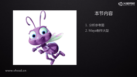 讲解参考图分析以及Maya堆砌模型大致结构