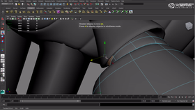 下肢制作方法,脚部形体讲解。