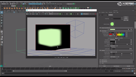 学习如何使用mental ray渲染灯光雾