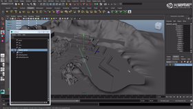 Mental ray 渲染全局光效果,渲染出图