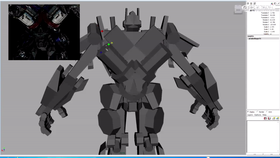 擎天柱中级模型制作及结构控制