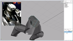 脚尖及前脚掌结构查找及细节处理