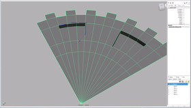 小腿内部齿轮链条及小结构模型制作