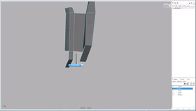 膝关节处膝盖前面板后面板及内侧膝关节结构制作