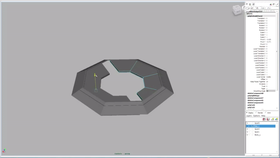 膝关节处膝盖前面板后面板及内侧膝关节结构制作