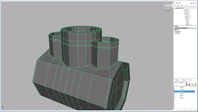 膝关节处膝盖前面板后面板及内侧膝关节结构制作