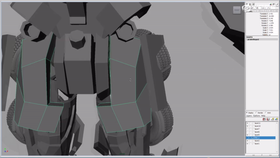 胯关节外部结构查找及细节添加