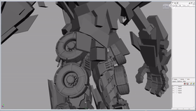 裆部后面结构及内部结构完善