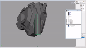 裆部后面结构及内部结构完善