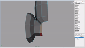 裆部后面结构及内部结构完善