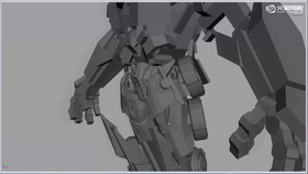 胯部小零件结构查找及细节制作